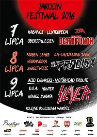 Plakat - Jarocin Festiwal 2016