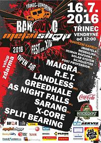 Plakat - Barrocko Metalshop Fest 2016