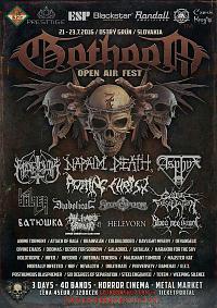 Plakat - Gothoom Open Air Fest 2016