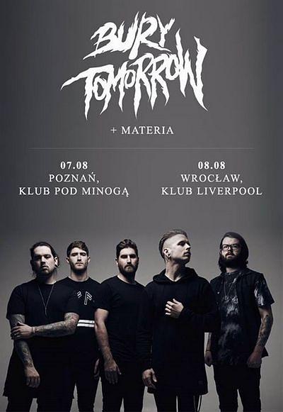 Plakat - Bury Tomorrow, Materia