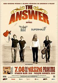 Plakat - The Answer, Rust, Superhalo