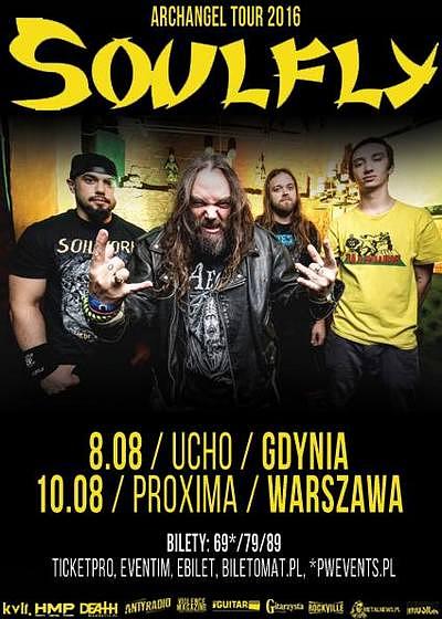 Plakat - Soulfly, Calm Hatchery