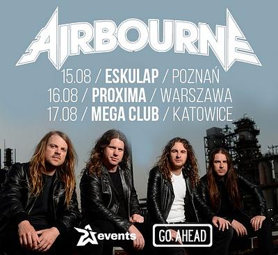 Plakat - Airbourne, Clock Machine