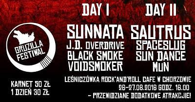 Plakat - Sunnata, J. D. Overdrive, Black Smoke