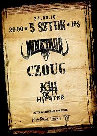 Plakat - Minetaur, Czoug, Kill The Hipster