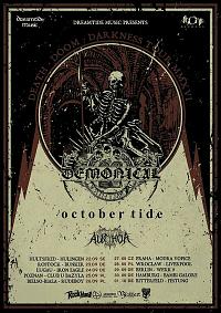 Plakat - October Tide, Demonical, Author