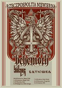 Plakat - Behemoth, Bolzer, Batushka