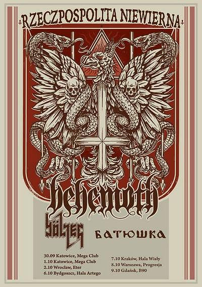 Plakat - Behemoth, Bolzer, Batushka