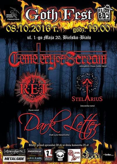 Plakat - Cemetery Of Scream, R.E.T., Stelarius