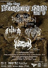 Plakat - Genital Putrefaction, Anthem, Offence