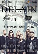 Koncert Delain, Evergrey, Kobra and the Lotus