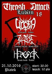 Plakat - Ulcer, Zombie Attack, Heresyer