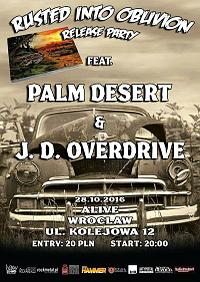 Plakat - Palm Desert, J. D. Overdrive