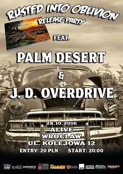 Plakat - Palm Desert, J. D. Overdrive