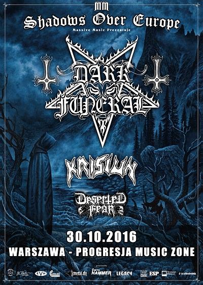 Plakat - Dark Funeral, Krisiun, Deserted Fear