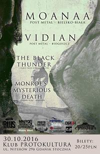 Plakat - Moanaa, Vidian, The Black Thunder