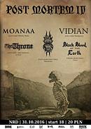Koncert Moanaa, Vidian, The Throne, Horn Impaler, Black Blood of the Earth