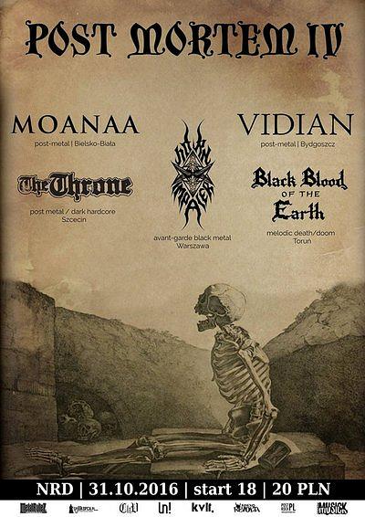 Plakat - Moanaa, Vidian, The Throne, Horn Impaler