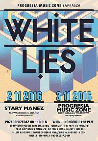 Plakat - White Lies, The Shipyard