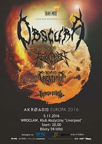 Plakat - Obscura, Revocation, Beyond Creation