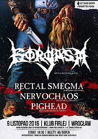 Plakat - Gorgasm, Rectal Smegma, Nervochaos