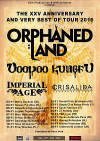Plakat - Orphaned Land, Voodoo Kungfu, Imperial Age