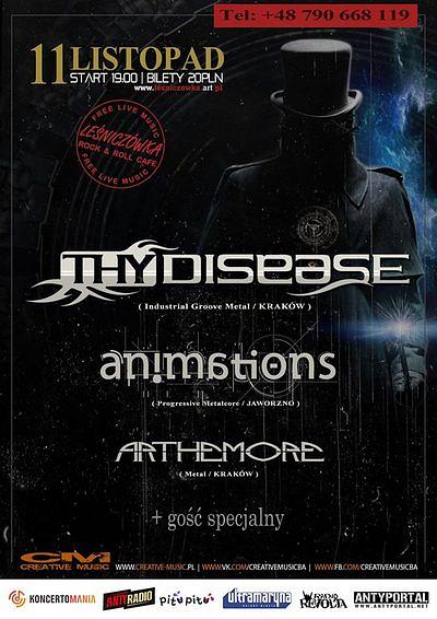 Plakat - Thy Disease, Animations, Arthemore