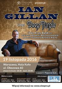 Plakat - Ian Gillan, Papa Le Gal