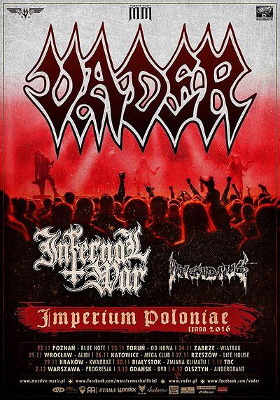 Plakat - Vader, Infernal War, Insidius