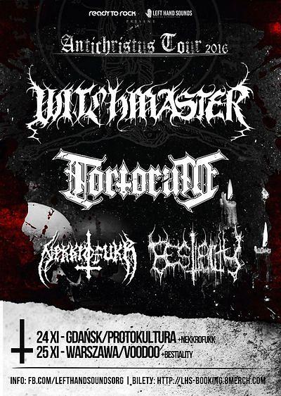 Plakat - Tortorum, Witchmaster, Nekkrofukk