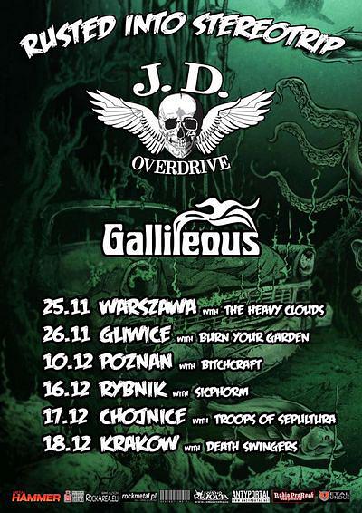 Plakat - J. D. Overdrive, Gallileous, Sicphorm