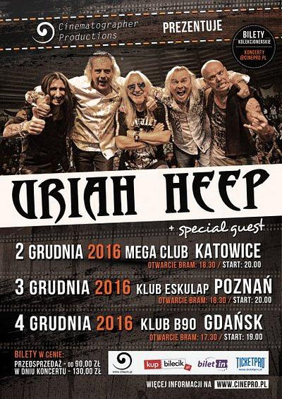 Plakat - Uriah Heep, Leash Eye