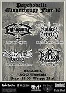 Koncert Entrapment, Moloch Letalis, Cryptic Brood, Ritual Bloodshed