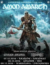 Plakat - Amon Amarth, Grand Magus, Dawn of Disease