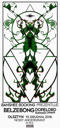 Plakat - Belzebong, Dopelord, Sunnata, Cerber
