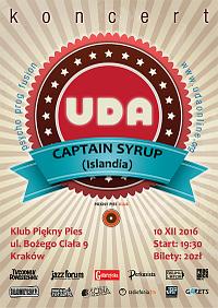 Plakat - Uda, Captain Syrup