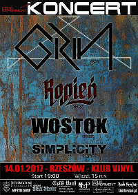 Plakat - Grin, Ropień, Wostok, Simplicity