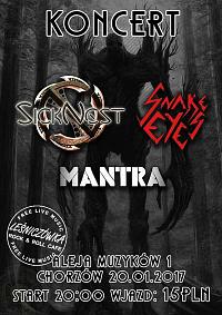 Plakat - Sicknest, Snake Eyes, Mantra