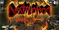 Plakat - Destruction, Nervosa, Gonoreas