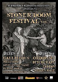 Plakat - Stoner & Doom Festival, vol. V
