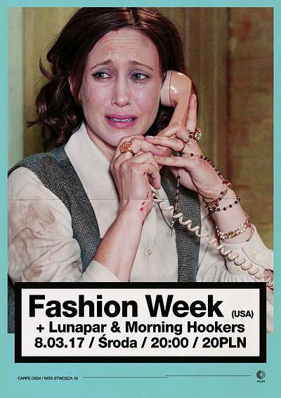 Plakat - Fashion Week, Lunapar, Morning Hookers