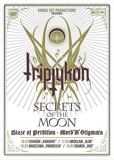 Plakat - Triptykon, Secrets Of The Moon