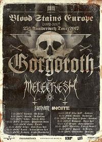 Plakat - Gorgoroth, Melechesh, Incite, Earth Rot
