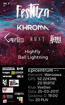 Koncert Khroma, Gentuza, Rust, Aterra, Highfly, Ball Lightning
