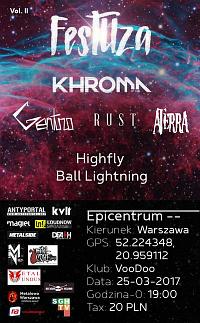 Plakat - Khroma, Gentuza, Rust, Aterra, Highfly