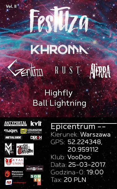 Plakat - Khroma, Gentuza, Rust, Aterra, Highfly