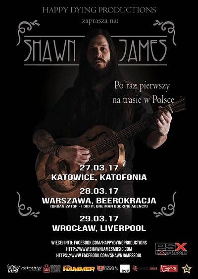 Plakat - Shawn James