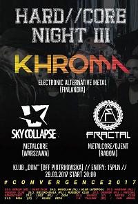 Plakat - Khroma, Sky Collapse, Fractal