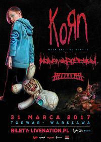 Plakat - Korn, Heaven Shall Burn, Hellyeah