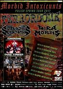 Koncert Terrordome, Chaos Synopsis, Dira Mortis, Inverted Mind